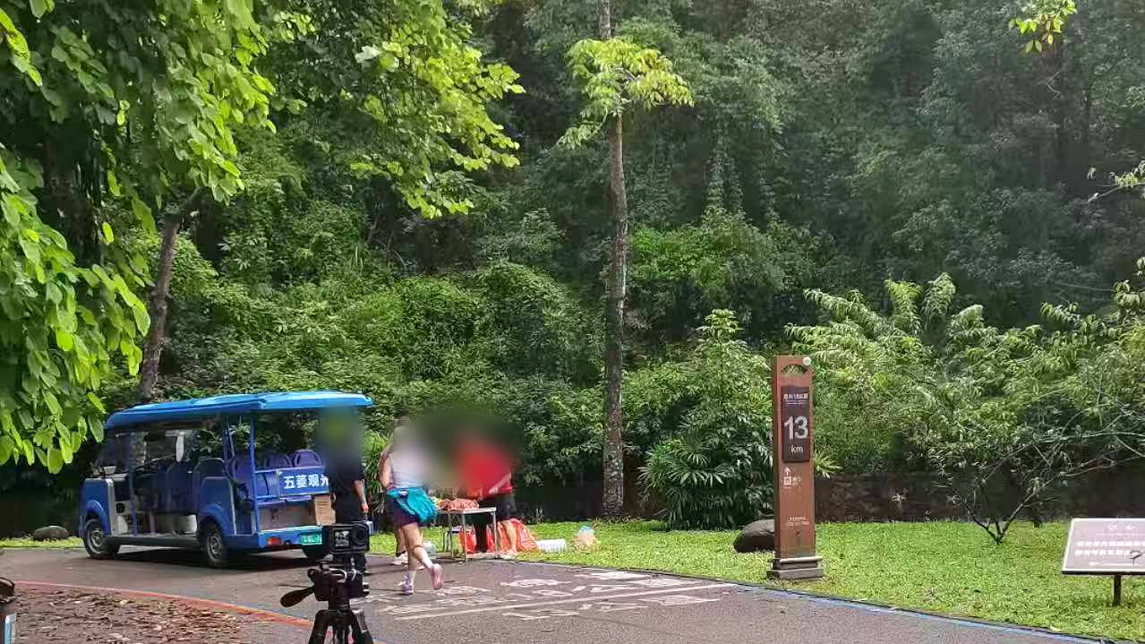景区步道点位环境